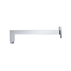Wall Mount Square Shower Arm - 12" (300mm) - With Flange