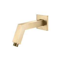 Square Shower Arm With Flange - 7" - With Flange