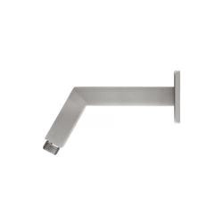 Square Shower Arm With Flange - 7" - With Flange