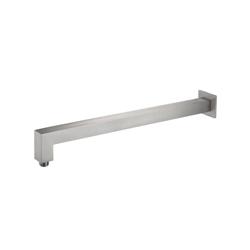 Wall Mount Square Shower Arm - 20" - With Flange