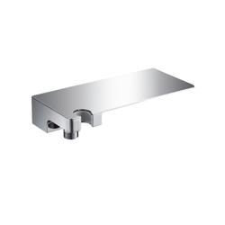 Shower Shelf Thingy With Integrated Elbow & Holder