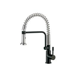 Caso - Semi-Professional Dual Spray Stainless Steel Kitchen Faucet With Pull Out