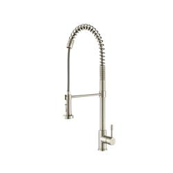 Professio - S - Dual Spray Professional Stainless Steel Kitchen Faucet With Pull Out